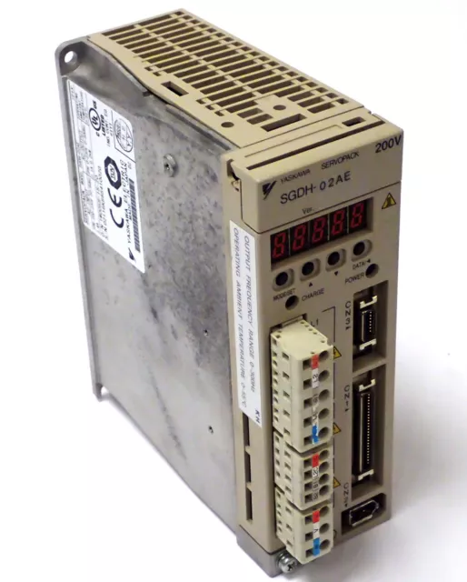 Omron Yaskawa Sgdh-02Ae Servopack Servo Drive In 1Ph 200-230V Out 3Ph 0-230V