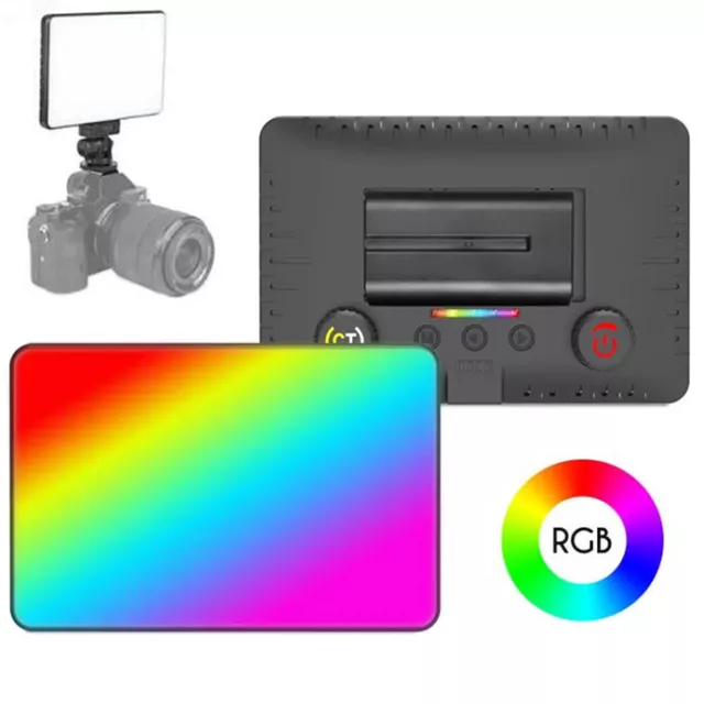 VLOGLITE PAD192RGB RGB Led video Light Panel Photography Camera Lights CTT Mode 2