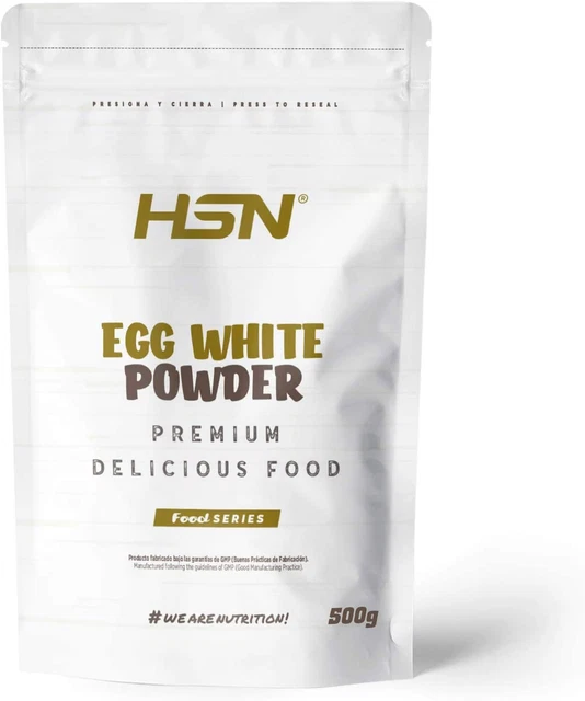 HSN Albumine D'Oeuf 100% Oeuf Blanc En Poudre Séché Protéines Naturelles