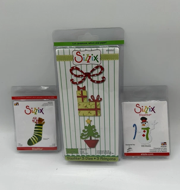 アルバム・スクラップ Sizzix Bigz Stocking Gift Holder 658744 Sizzix Bigz Stocking Gift Holder 658744