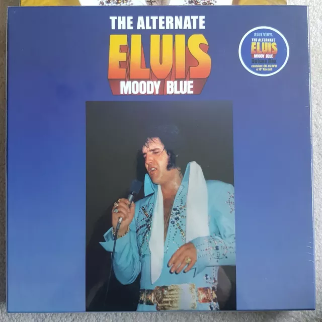 Elvis Presley- "The Alternate Moody Blue" Rare Vinyl & Cd Box Set