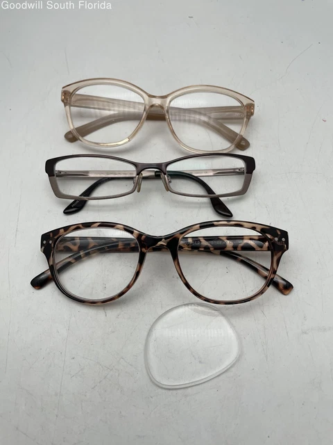 Brand's Multicolored Non-Verified Prescription Glasses(3 PCS)