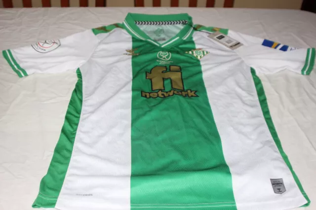 Camiseta Oficial Real Betis Balompie De Supercopa España Marca Hummel Talla M