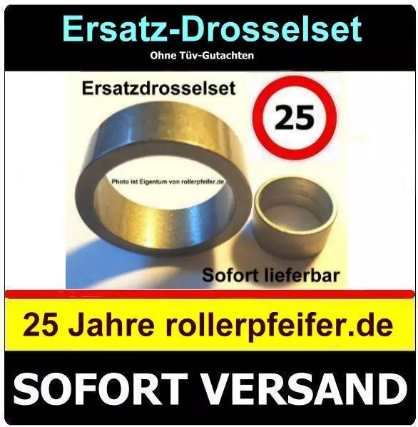 Mofadrossel Peugeot Speedfight 3/4  Tuning Mofadrossel 30-35 KmH