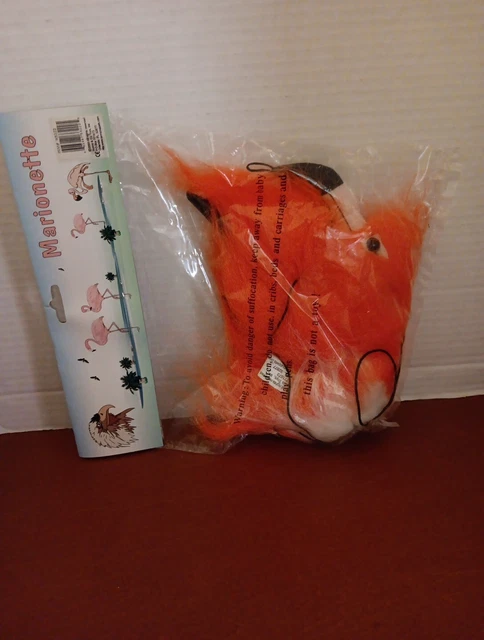 Sunny Toys WB320 16 In. Baby Flamingo - Marionette Puppet