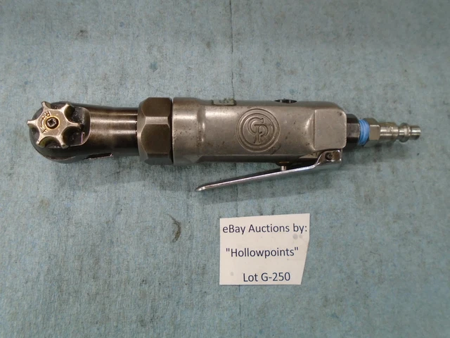 Chicago Pneumatic CP825 Compact Air Ratchet 1/4" Drive NEW THROTTLE VALVE   G250