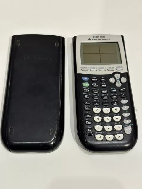 texas instruments ti-84 plus Tested Working With Cover, Read Description, Used