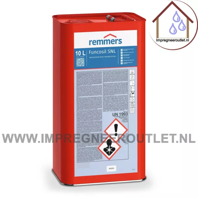 Funcosil SNL 10 L idrofo. Impregnazione per materiali da costruzione minerali, porosi