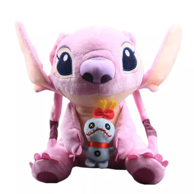 Disney Stitch - Peluche Avec Scrump 25 cm