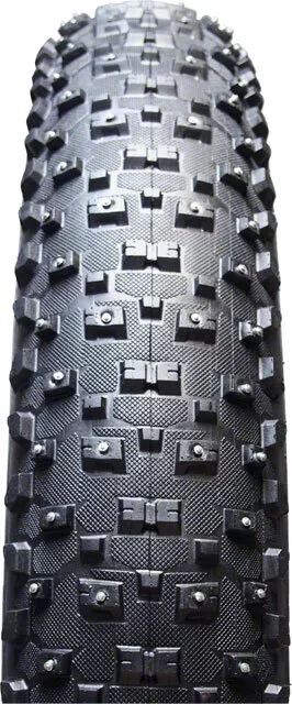 Vee Tire Co. Snowshoe XL Tire - 26 x 4.8, Clincher, Folding, Black, 120tpi, Stud