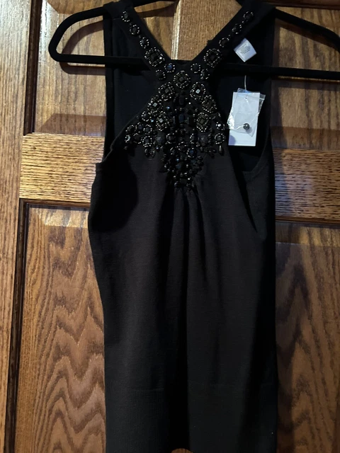 BNWT Cache Halter Sweater Top XS