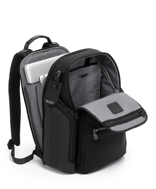 TUMI ALPHA BRAVO Search Backpack BLACK 0232789D MSRP $550 100% Authentic! 2