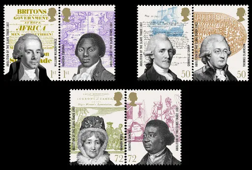 (#831)   Gb 2007 Abolition Of The Slave Trade Mnh Set