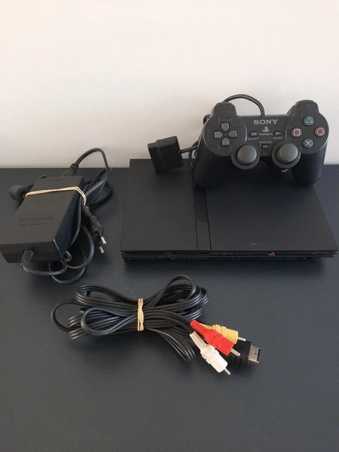 Console Sony PlayStation 2 Slim SCPH-70004 + Carte Mémoire – Occasion Fonctionnelle