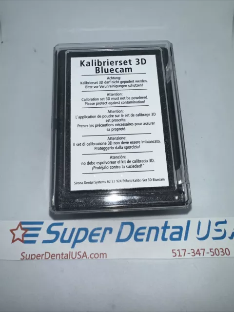 Cerec SIRONA BLUECAM CALIBRATION KALIBRIERSET Calibration Set