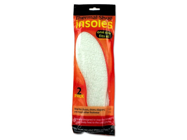 Bulk Buys HT758-24 10" x 10" x 10" Thermal Shoe Insoles - Pack of