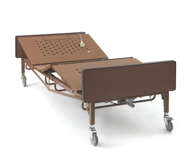 Medline Model MDR107004 Bariatric Homecare bed 600 Pound Capacity Full Electric
