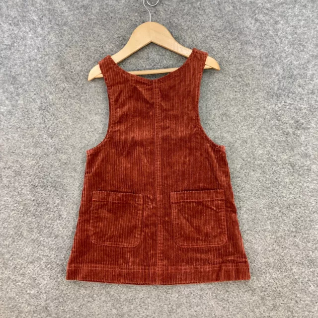 Seed Heritage Dress Girls 4 Years Brown Corduroy Sleeveless Cotton 29201