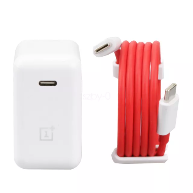 Oneplus Warp Charge 65W Adapter Power Plug USB-C PD Cable For 10 9 Pro 9 9R 8T 8