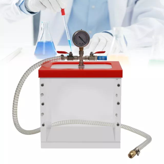 7L Clear Acrylic Vacuum Chamber Vacuum Degassing Chamber For Vacuum Defoaming