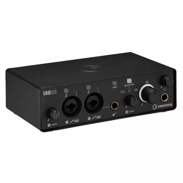 Steinberg IXO22 U Black USB-C Audio Interface - USB Audio Interface