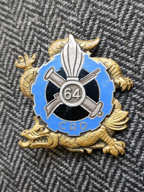 Insigne 64e Compagnie de Réparation Divisionnaire Indochine - Collection