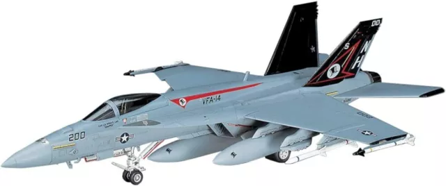 Hasegawa 1/72 America Marineblau Träger Kampfflieger Angriff Flugzeug F/A-18E