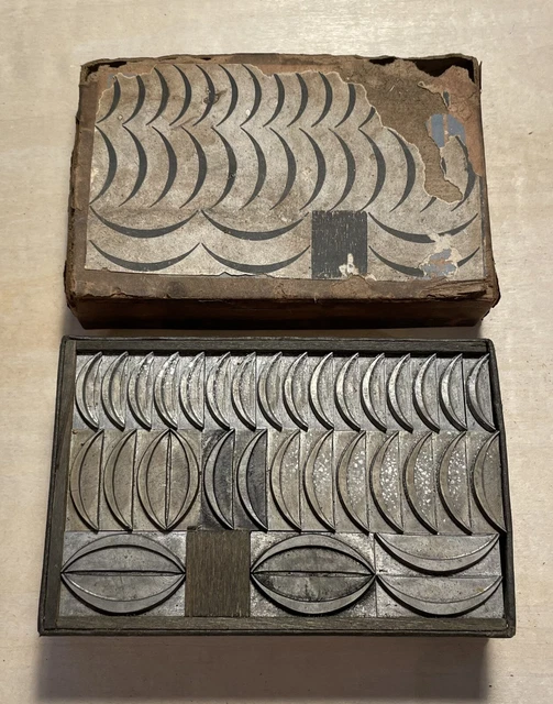 Letterpress Handy Box Parentheses Printing Blocks