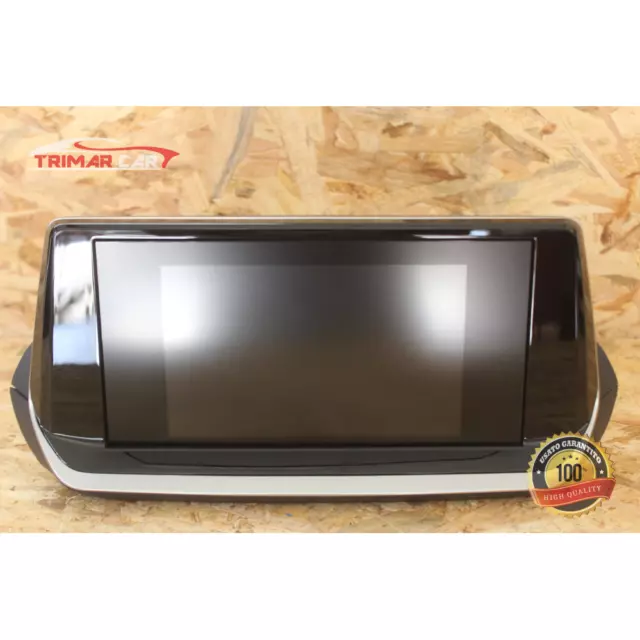 9838129680 Display Monitor Console Centrale Peugeot 208 2 Ii (Ub_Up_Uw_Uj_)(2019