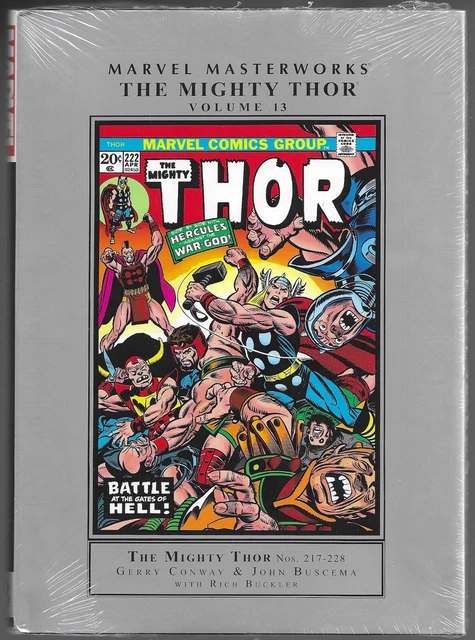 Marvel Masterworks The Mighty Thor Vol 13 FS HC  Galactus Destroyer Hercules Ego