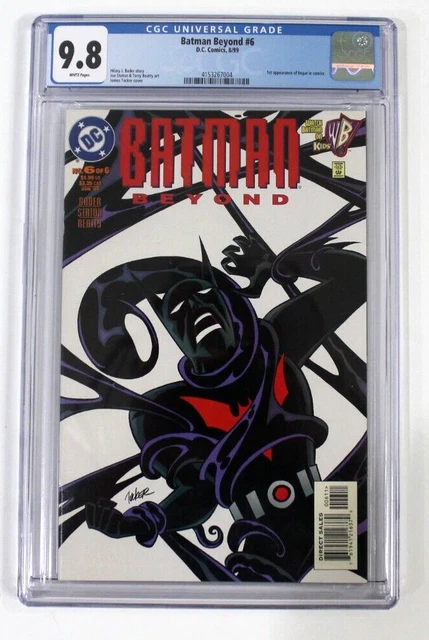 CGC Graded 9.8 NM/ MT DC Batman Beyond #6, 1999  1st app of Inque
