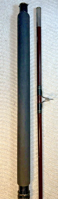 abu garcia atlantic rod HOLLOW FIBREGLASS SPINNING Rod ABU GARCIA ATLANTIC 2413 9' 2 Piece Medium  Action £40.00