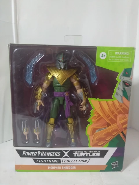 Power Ranger Shedder POWER RANGERS LIGHTNING X TMNT Morphed Shredder £25.00 - PicClick UK