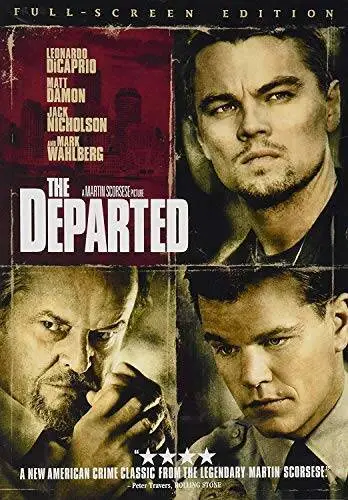 The Departed (Full Screen Edition) - DVD By Leonardo DiCaprio - VERY GOOD