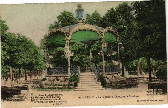 CPA Nancy-La Pépiniére-Kiosque de Musique (187077)