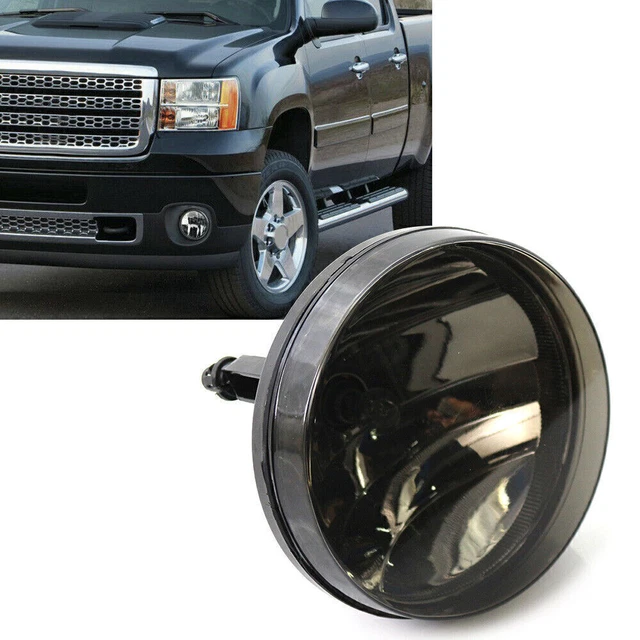 Fit GMC Sierra 1500 2500 2007-2013 Front Bumper Fog Lamp Light Left Side