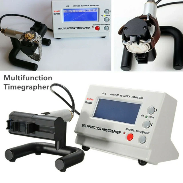 WEISHI 1000 MECHANICAL Watch Timing Tester Machine Multifunction ...
