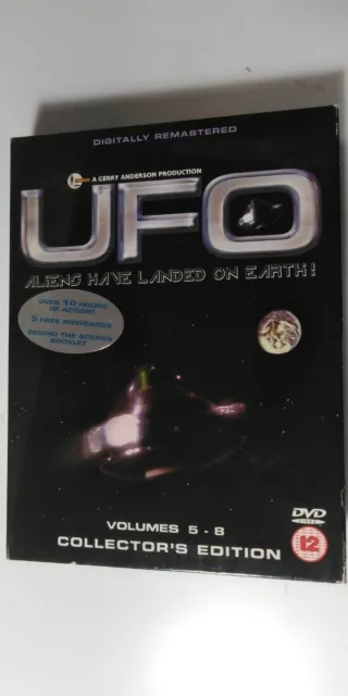 UFO - serie Televisiva del 1970 Dvd cofanetto 4 Dischi episodi 14 / 26  Inglese
