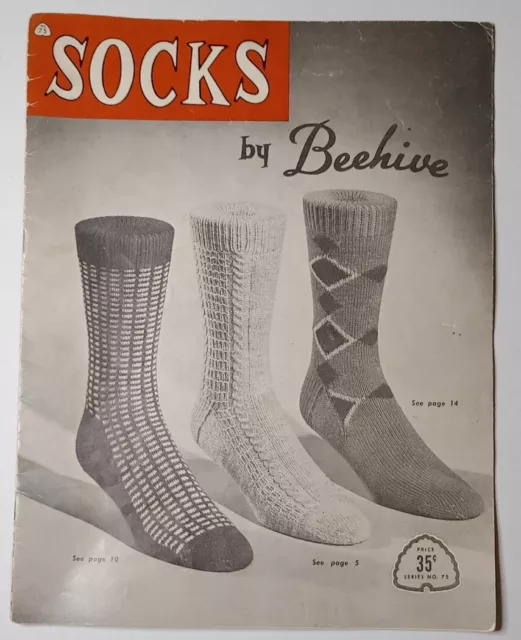 Calcetines vintage de Beehive serie 75
