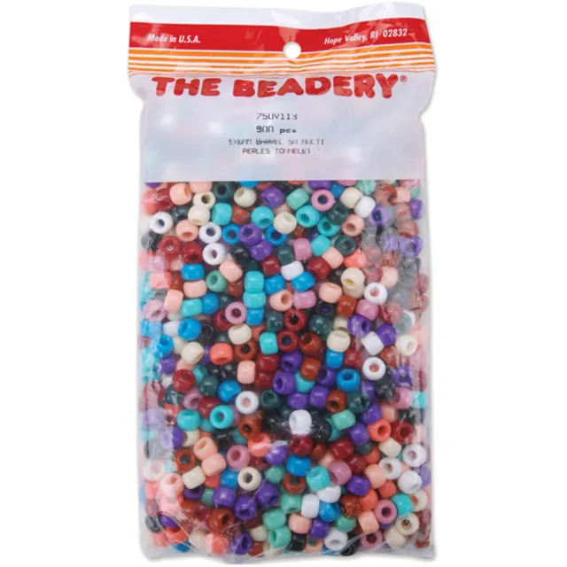 The Beadery Mini Pony Beads 1/2lb-Opaque