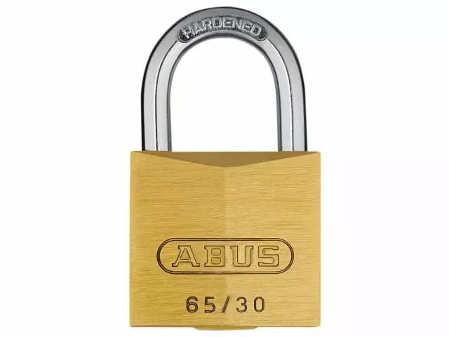 ABUS Mechanical - Cadenas en laiton de 65 / 30mm à clé identique à 303