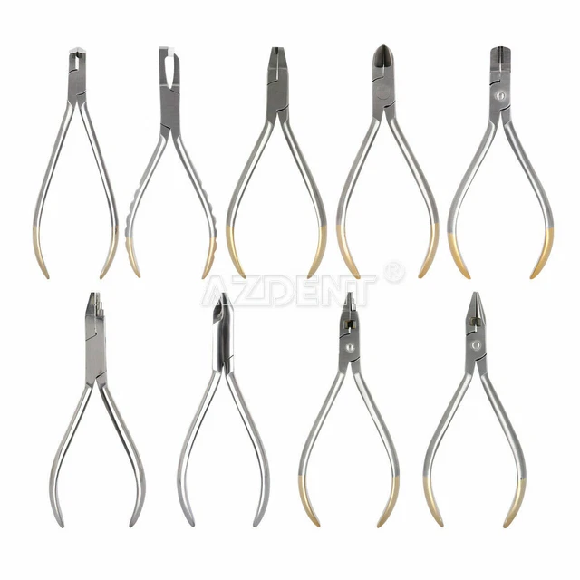 Pince Orthodontique Tête Marteau Niti Sertissage - Acier Inox, Garantie 3 Ans