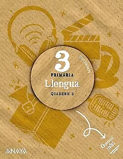 Llengua 3. Quadern 3.. NUEVO. Envío URGENTE. LIBRO DE TEXTO (IMOSVER)