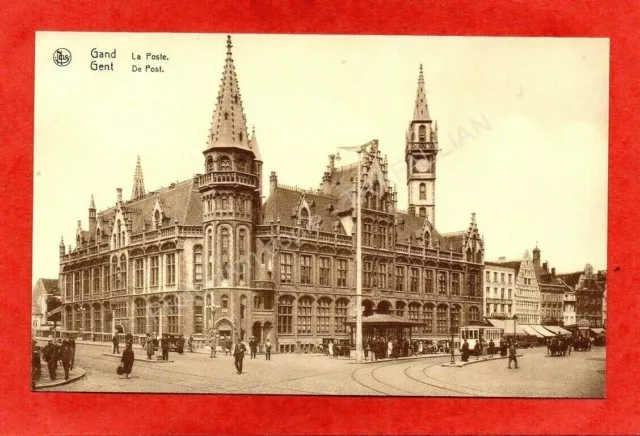 cpa Belgique GAND - La Poste