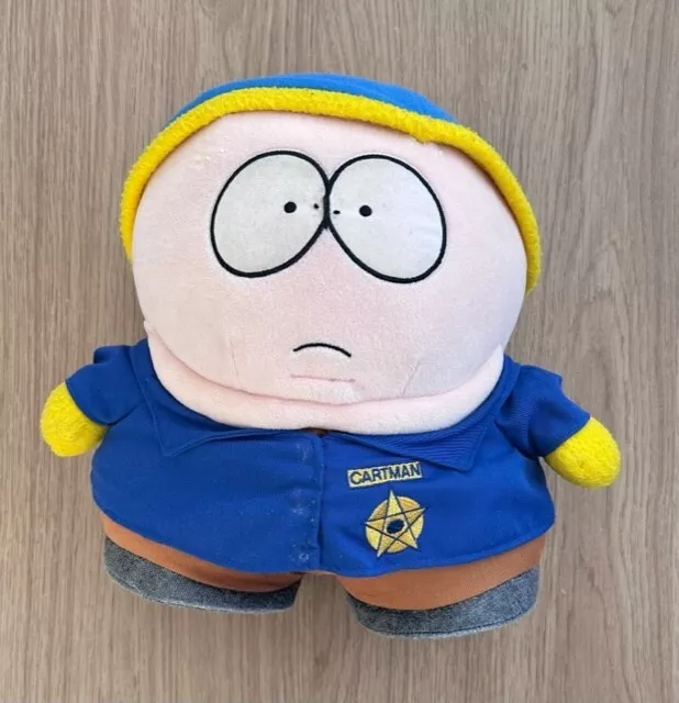 South Park Deputy ERIC CARTMAN Police Officer 1998 Plush Vintage 10 Inch