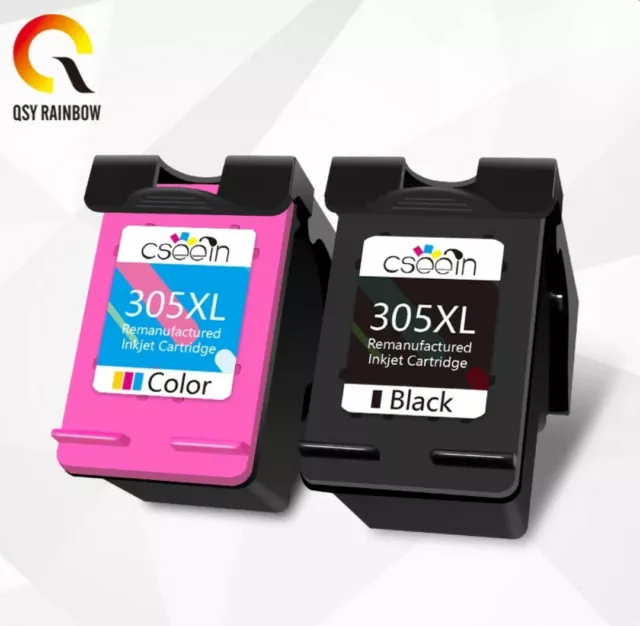 Cartuccia Stampante HP 305 XL, 2 Cartucce, Nero + Colore ,