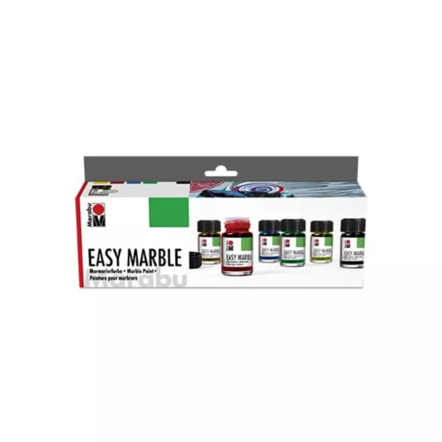 Marabu easy marble Starter-Set