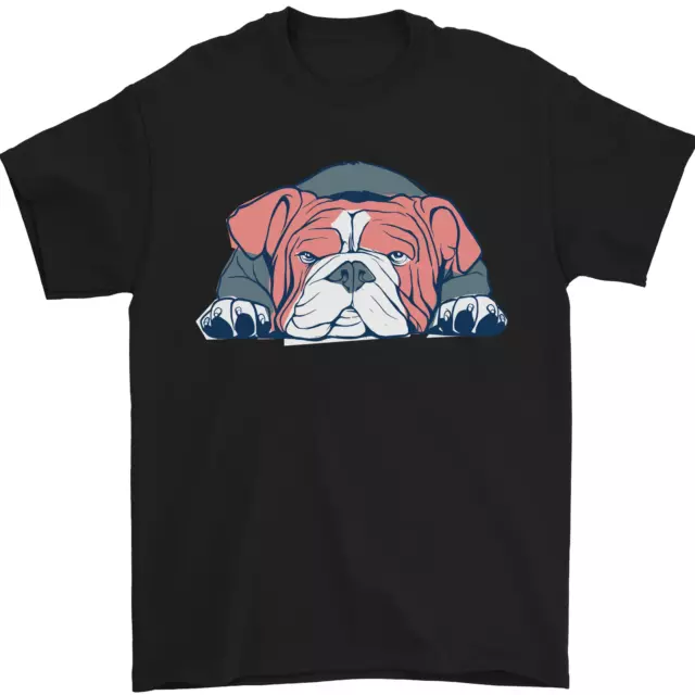 Dogs English Bulldog Mens T-Shirt 100% Cotton