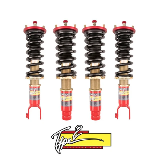 Function & Form Type 2 Adjustable Full Coilovers for 1988-91 Honda Civic / CRX Function & Form Type 2 Adjustable Full Coilovers for 1988-91 Honda Civic / CRX