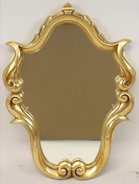 Casa Padrino Luxus Konvex Spiegel Schwarz / Gold Ø 25 cm